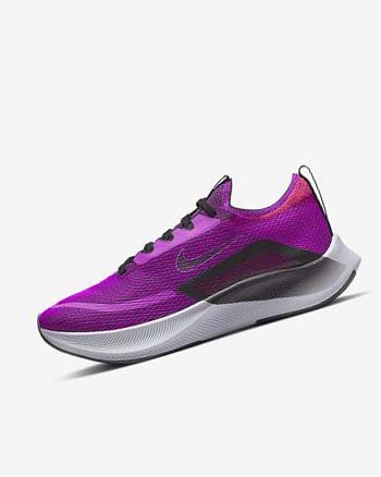 Nike Zoom Fly 4 Morados Rojos Grises Negros | MX 4501